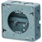 CDO-4ASBT11 [軽量間仕切り用アウトレットボックス 薄型・塗代カバー丸型 1個]