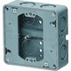 CDO-4ASBT12 [軽量間仕切り用アウトレットボックス 薄型・塗代カバー小判型 1個]