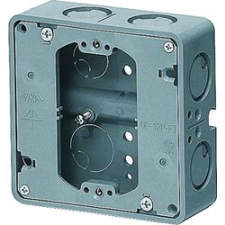 CDO-4ASBT12 [軽量間仕切り用アウトレットボックス 薄型・塗代カバー小判型 1個]