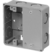 CDO-K4A [軽量間仕切り用 アウトレットボックス 1ヶ用ブランクカバー付 中形四角 浅型 1個]