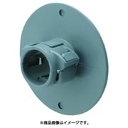 CDY-22-10 [菅留め具CD菅用 適合CD菅22貫通穴径壁/床固定φ30ハーフPC工法φ50 グレー 10個]