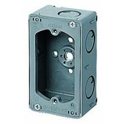 CSW-1NF [埋込スイッチボックス平塗代付プラスチック製セーリスボックス 側面ノック付 1個用 1個]