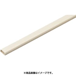 EML-1MT10 [Eモール 底面テープ付 全長1m 1号 ミルキーホワイト 10本]