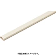 EML-1MT10 [Eモール 底面テープ付 全長1m 1号 ミルキーホワイト 10本]