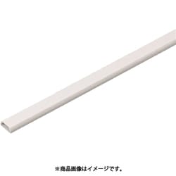 EML-1WT10 [Eモール 底面テープ付 全長1m 1号 カベ白 10本]