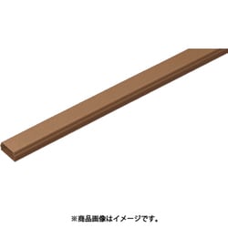 EML-4B05 [Eモール VVFケーブル用モール 全長1m 4号 茶 5本]