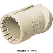 FNK-16G10 [PF菅用 曲がりコネクタ30°Gタイプ 適合管16適合ノック径φ27 ベージュ 10個]