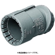 FNK-22GH10 [PF菅用 曲がりコネクタ30°Gタイプ 適合管22適合ノック径φ27 グレー 10個]