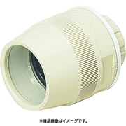 FPK28F10 [防水型･ミラフレキMF用 コネクタ 適合管28適合ノック径φ34 ベージュ 10個]
