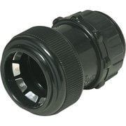 FPK-42YK [PF菅用 コネクタ ワンタッチ型 適合管42適合ノック径φ48 黒]