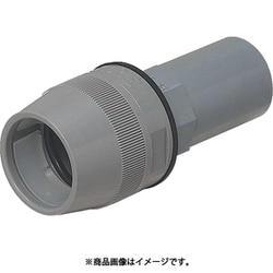 FPVE-16FH10 [コンビネーションカップリング 防水型 適合管ミラフレキFM16⇔VE菅16 グレー 10個]