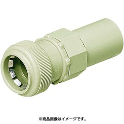 FPVE-16Y10 [PF菅用 コンビネーションカップリング ワンタッチ型 適合PF菅16⇔VE菅16 ベージュ 10個]