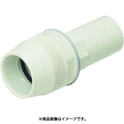 FPVE-28FM10 [コンビネーションカップリング 防水型 適合管ミラフレキFM28⇔VE菅28 ミルキーホワイト 10個]