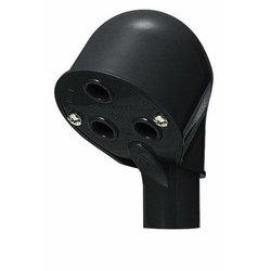 MEC-16HT [ビニル電線管付属品エントランスキャップ 高耐候性/耐衝撃性HI 適合VE菅16 チョコレート 1個]
