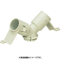 MFSE-16FDW10 [デッキプレート用 送りエンド PF菅用エコノミータイプ 適合PF単層波付管16 ベージュ 10個]