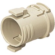 MFSK-22C10 [クイックタイプ･PF菅用コネクタ 適合PF単層波付管22適合ノック径φ27 ベージュ 10個]