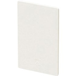 ブランクカバー モール用スイッチボックス1ヶ用 ミルキーホワイト MSB-1FM