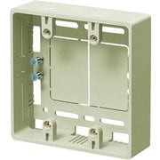 MSB-2J [モール用スイッチボックス2ケ用]