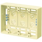 MSB-3C [モール用スイッチボックス3ケ用]