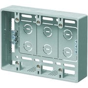 MSB-3G [モール用スイッチボックス3ケ用]