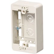 MSB-F1S [浅形モール用スイッチボックス Fタイプ 1ケ用浅形]