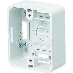 MSB-M2W [モール用スイッチボックス ホテル用]