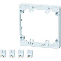 MSW-2W [モール用スイッチ枠2ケ用]