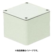 PVP-1510AM [防水プールボックス 平蓋 正方形ノック無 縦150×横150×深さ100 ミルキーホワイト]