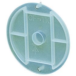 OF-11C10 [塗代キャップ鉄製・プラスチック製両用丸型用 塗代カバー、継枠/カットタイプに適用 10個]