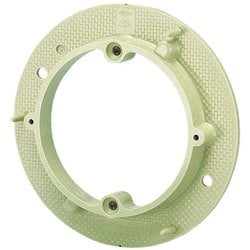 OF-11M-EM10 [プラスチック製塗代カバー 八角用 丸型 丸孔カバー 10個]