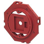 OF-11MYHN10 [耐熱プラスチック製塗代カバーノック付 ワンタッチタイプ 八角用 丸型 丸孔カバー 10個]