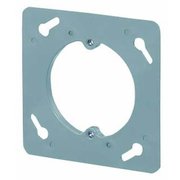 OF-11P-F10 [プラスチック製塗代カバー中形四角用 丸型 丸孔カバー 平 10個]