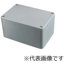 PVP-201510 [プールボックス 長方形ノック無 タテ200×ヨコ150×フカサ100 グレー 1個]