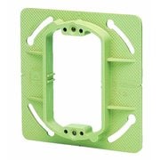 OF-12P-EM10 [プラスチック製塗代カバー中形四角用 小判型 スイッチカバー1個用 塗代付 10個]