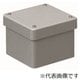 PVP-2515B [防水プールボックス カブセ蓋正方形ノック無タテ250×ヨコ250×フカサ150 グレー 1個]