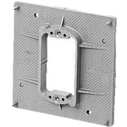 OF-12PKX10 [プラスチック製塗代カバー打込み用 中形四角 器具用 塗代付 10個]