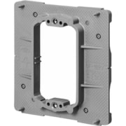 OF-12PYS10 [プラスチック製塗代カバーワンタッチタイプ中形四角用 小判型スイッチカバー1個用 塗代付 10枚]