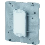 OF-12PYX10 [プラスチック製塗代カバーワンタッチタイプ 中形四角用 器具用 塗代付 10個]
