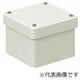 防水プールボックス カブセ蓋正方形ノック無タテ300×ヨコ300×フカサ100ミルキーホワイト 1個 PVP-3010BM
