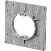 OFL-11PK10 [プラスチック製塗代カバー打込み用 大形四角用 丸型 丸孔カバー 塗代付 10個]