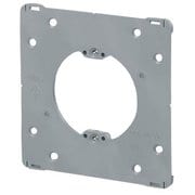 OFL-11PYF10 [プラスチック製塗代カバーワンタッチタイプ 大形四角用 丸型 丸孔カバー 平 10個]