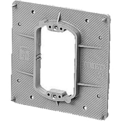 OFL-12PK10 [プラスチック製塗代カバー打ち込み用 大形四角用 小判型/スイッチカバー1個用 塗代付 10個]