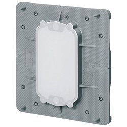 OFL-12PY10 [プラスチック製塗代カバーワンタッチタイプ大形四角用小判型/スイッチカバー1個用塗代付10個]