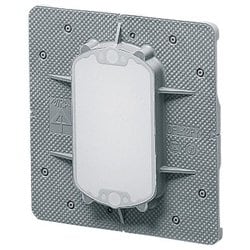 OFL-12PYDK10 [結露防止ボックス用プラ塗代カバーワンタッチタイプ大形四角小判型スイッチカバー1個用10枚]