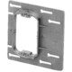 OFL-12YP10 [プラスチック製片寄プラ塗代カバーアウトレットボックス大形四角用調整可能寸法左右18mm迄10個]
