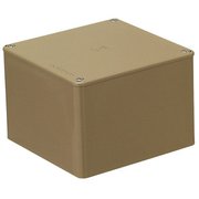 PVP-4030LB [プールボックス 正方形ノック無 タテ400×ヨコ400×フカサ300 ライトブラウン 1個]