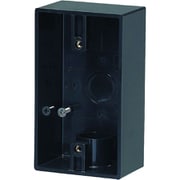 PVR22-1LK [防滴プレート用露出スイッチボックス 1方出 適合管VE16・22 ブラック 1個]