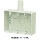 PVR-28TM [3ケ用露出スイッチボックス 2号コネクタ付]