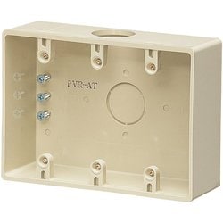 PVR-ATJ [3ケ用露出スイッチボックス コネクタ無・穴付]