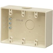 PVR-ATJ [3ケ用露出スイッチボックス コネクタ無・穴付]
